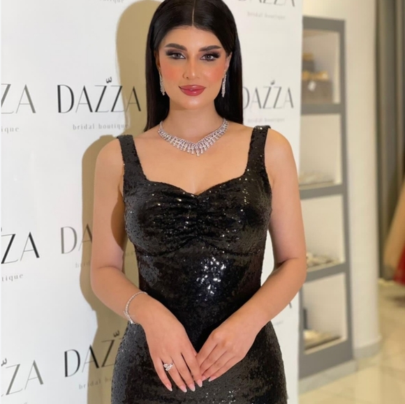 Dress the population sweetheart sequin midi dress - Picture 6 of 12